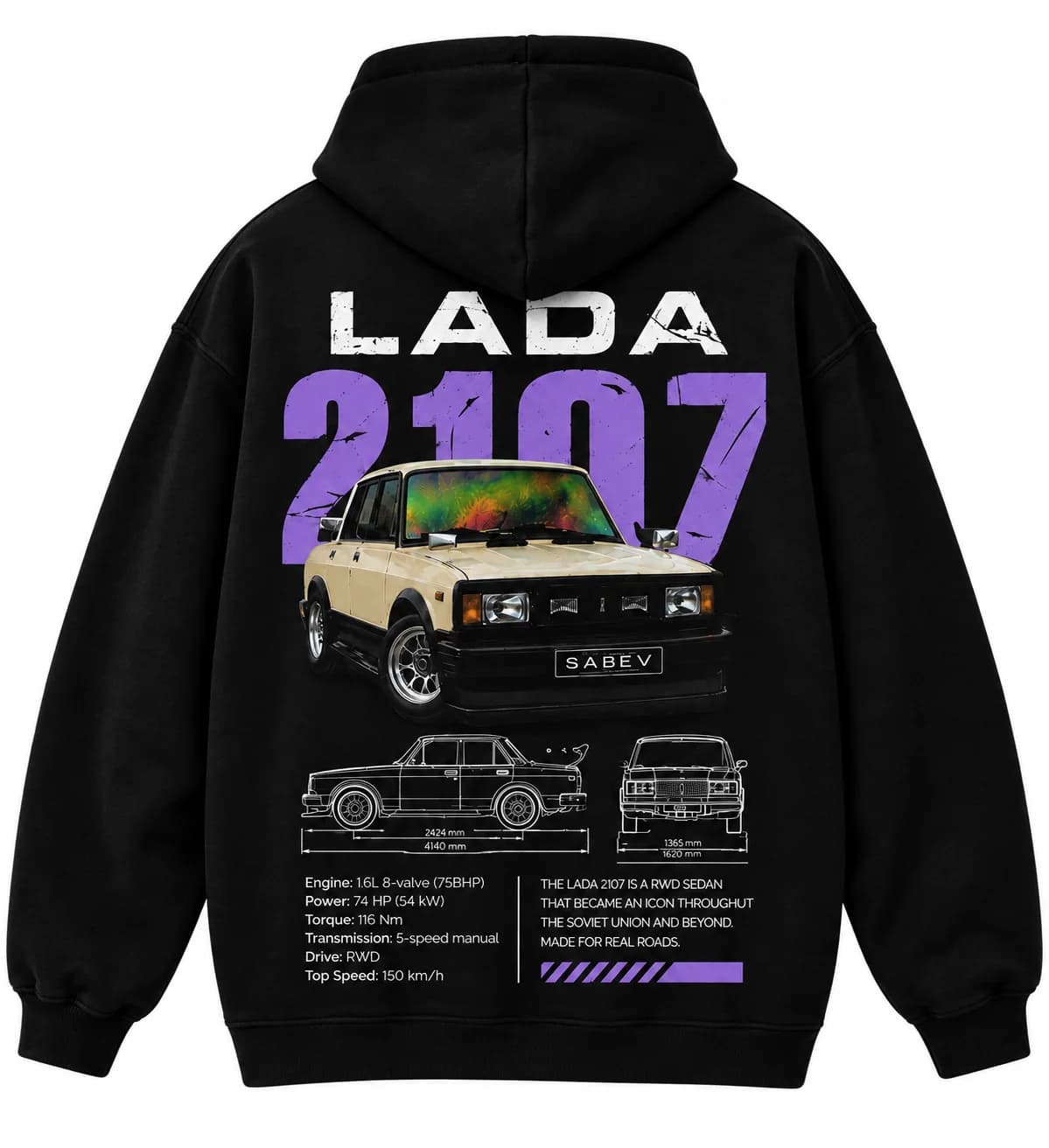 Худи LADA 2107
