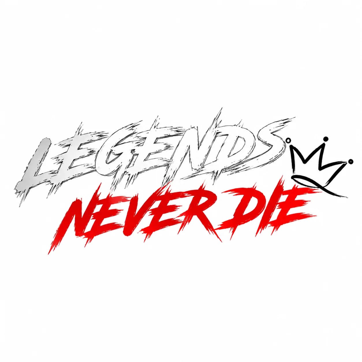 Худи Legends Never Die