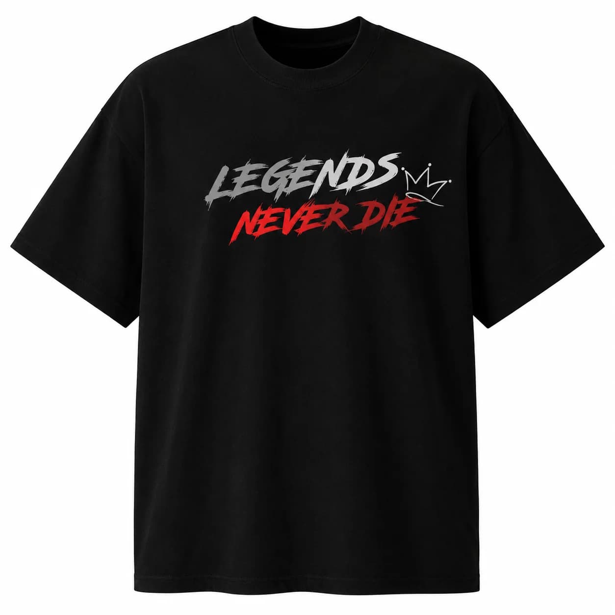 Oversize тениска Legends Never Die
