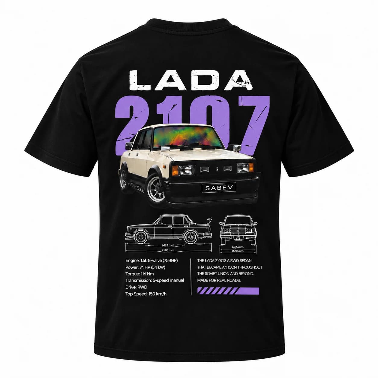 Тениска LADA 2107