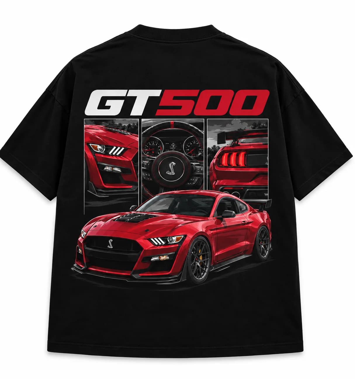 Oversize тениска Shelby GT500