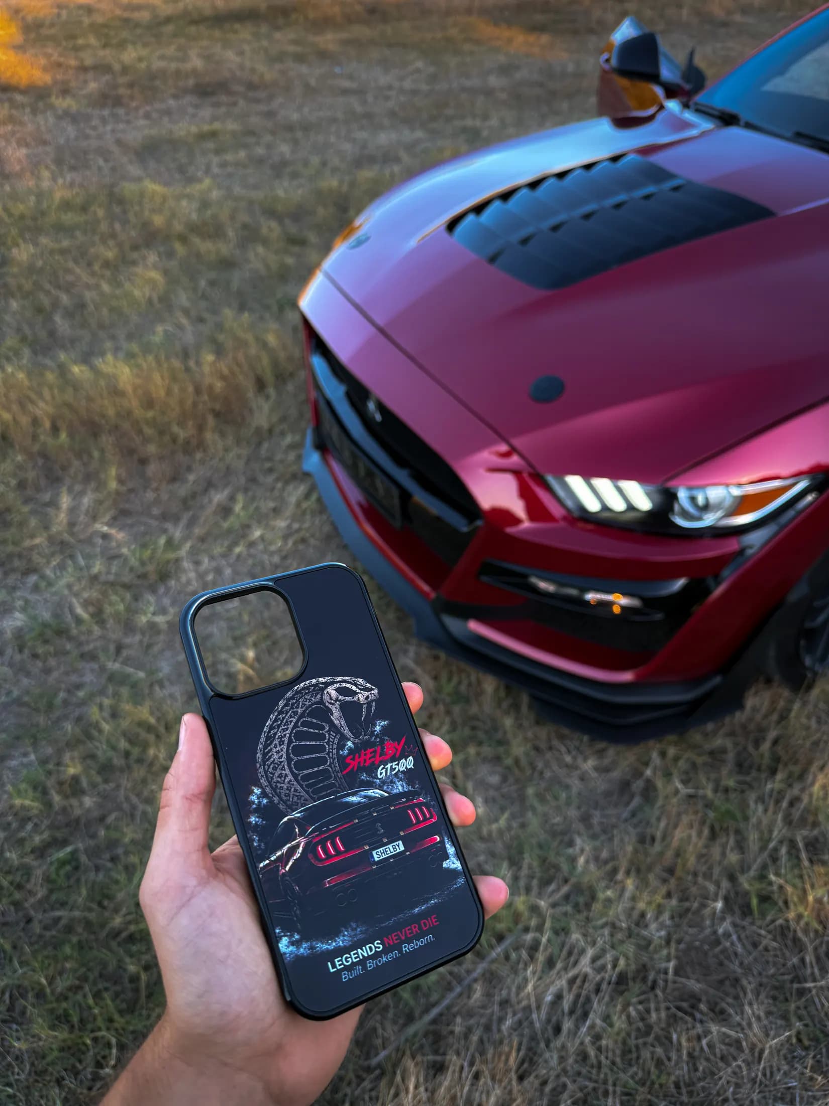 Мърч Dani Subev с Ford Mustang Shelby GT500